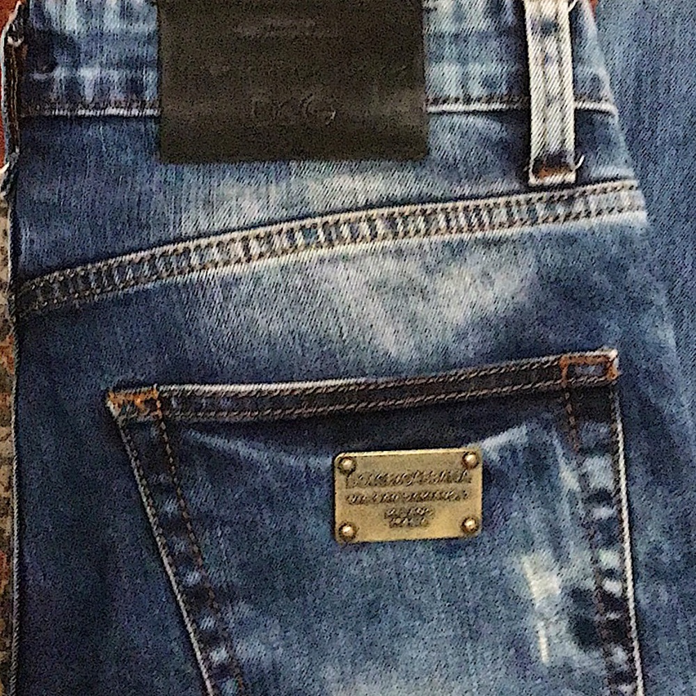 Dolce&Gabbana mens faded jeans in Great Condition US mens size W 32 x L 34